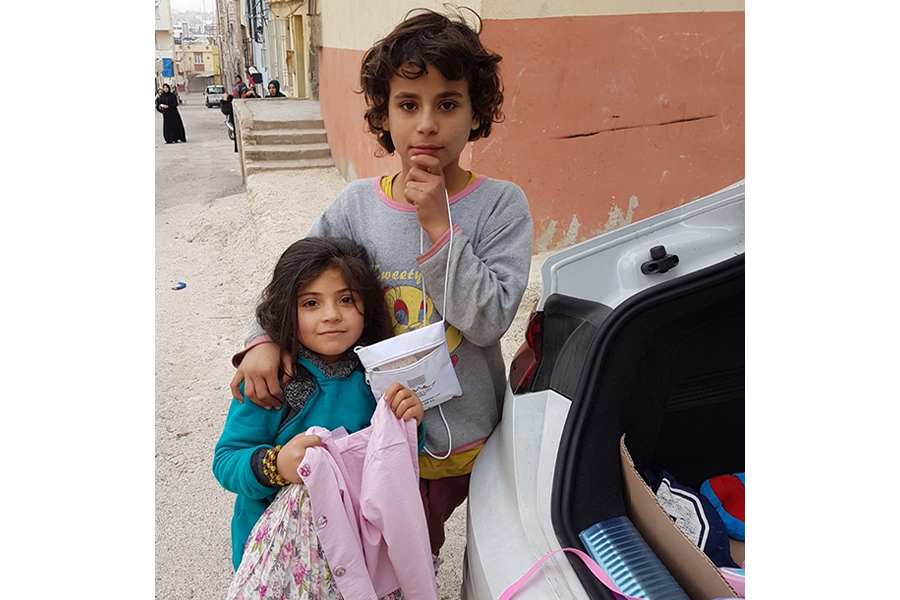 Kilis'deki Suriye'li İhtiyaç Sahiblerine Dağıtım