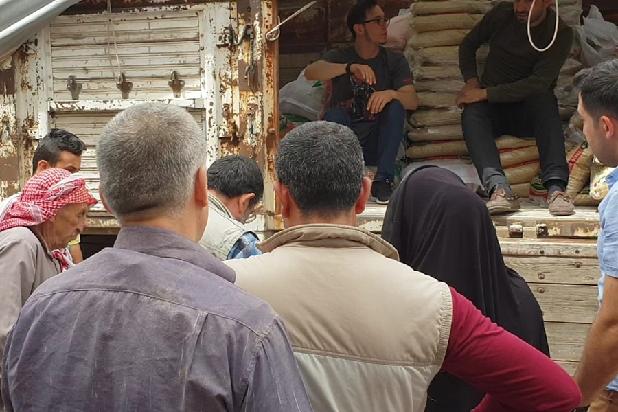 Kilis'deki Suriye'li İhtiyaç Sahiblerine Dağıtım